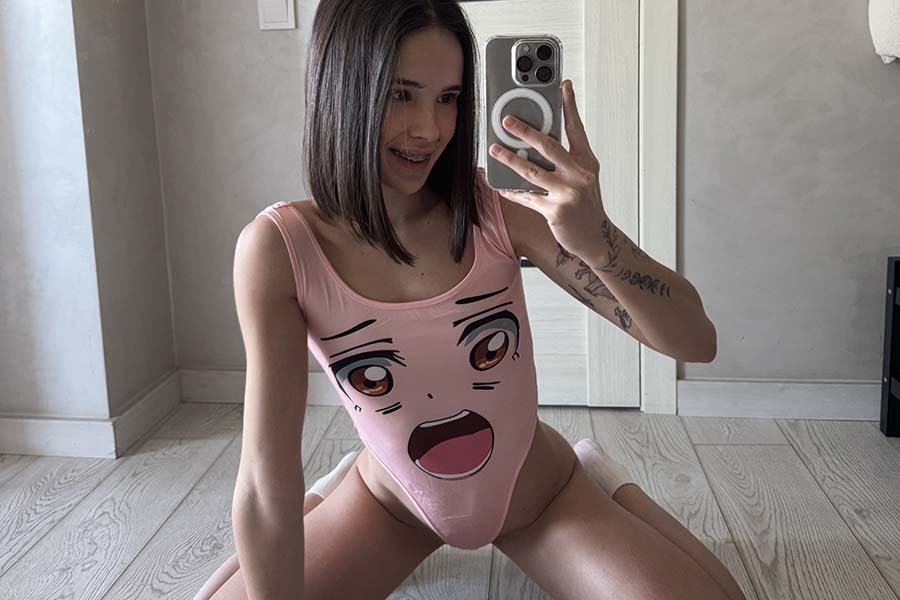 Model Tina in Ulaanbaatar